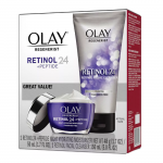 Olay Regenerist Retinol 24 + Peptide Face Wash and Moisturizer - Duo Pack - 5 fl oz/1.7oz